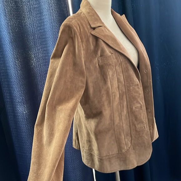 Alfani Leather Suede Jacket NWOT - Picture 7 of 8